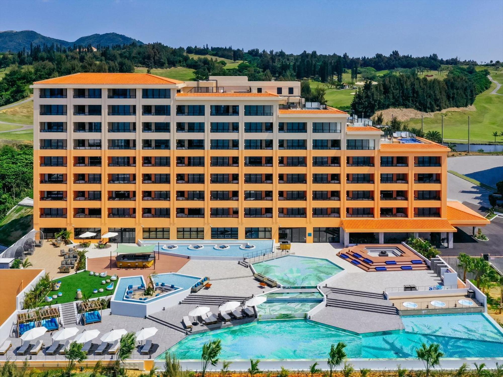 AQUASENSE Hotel&Resort Onna Exterior foto