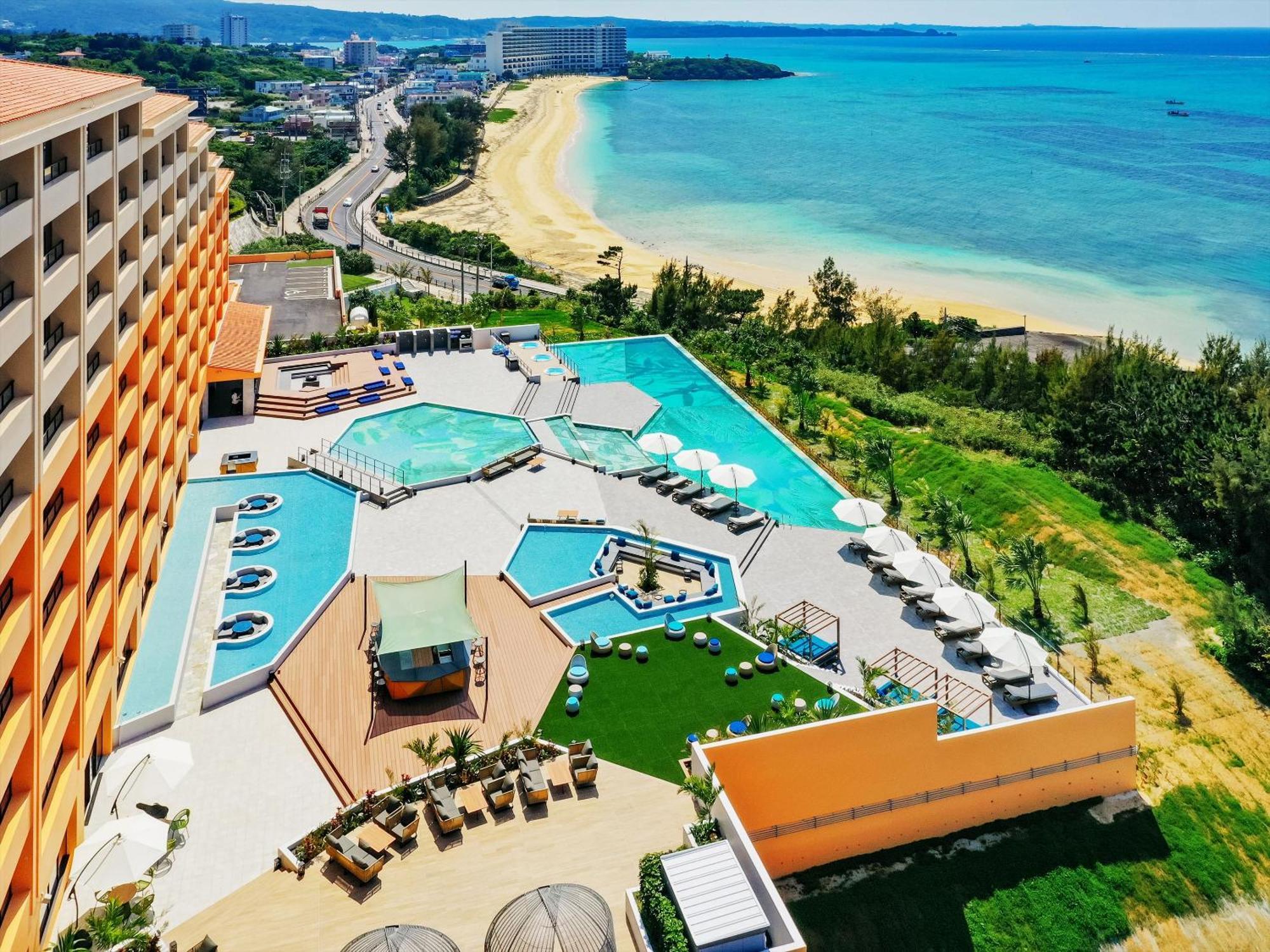 AQUASENSE Hotel&Resort Onna Exterior foto