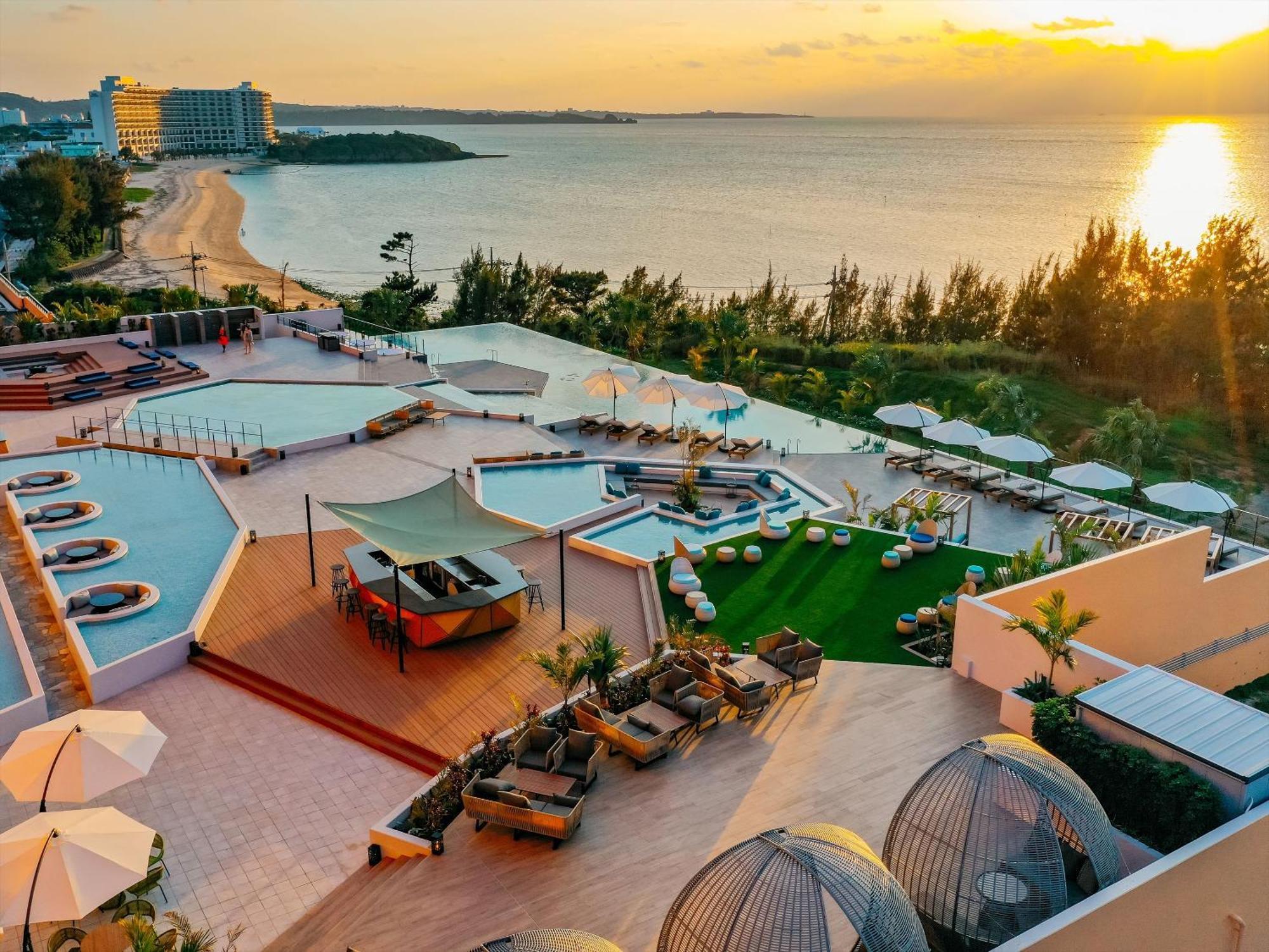AQUASENSE Hotel&Resort Onna Exterior foto