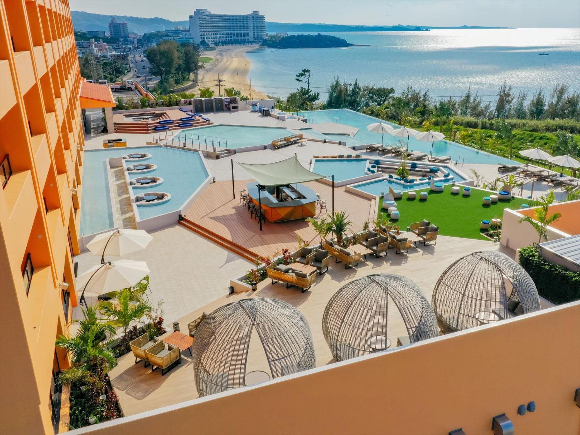 AQUASENSE Hotel&Resort Onna Exterior foto